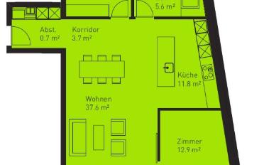 Apartment 3.5 rooms - image - 9