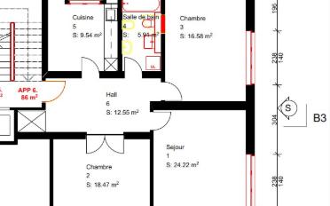 Wohnung 3 Zimmer - image - 5