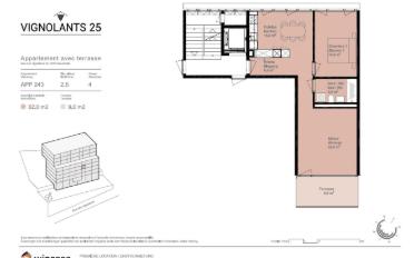 Wohnung 2.5 Zimmer - image - 6