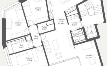 Wohnung 5.5 Zimmer - image - 10