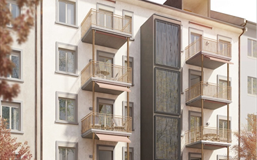 Dernier étage 2.5 pièces - image - 1