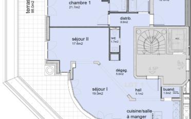 Attic flat 4.5 rooms - image - 12