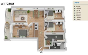 Wohnung 4 Zimmer - image - 10