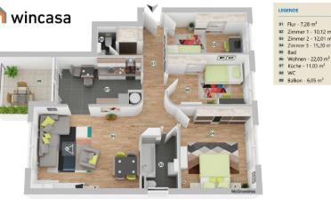 Wohnung 4.5 Zimmer - image - 7