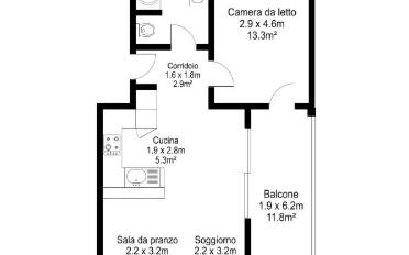 Appartement 2.5 pièces - image - 7