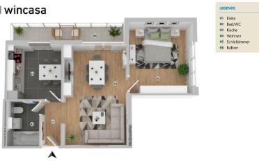 Wohnung 2.5 Zimmer - image - 6