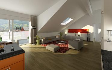 Roof flat 4.5 rooms - image - 2