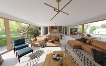 Terrace flat 4.5 rooms - image - 3