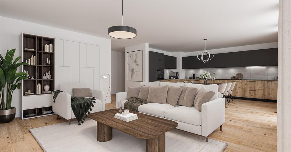 Magnifique appartement neuf en rez-de-jardin