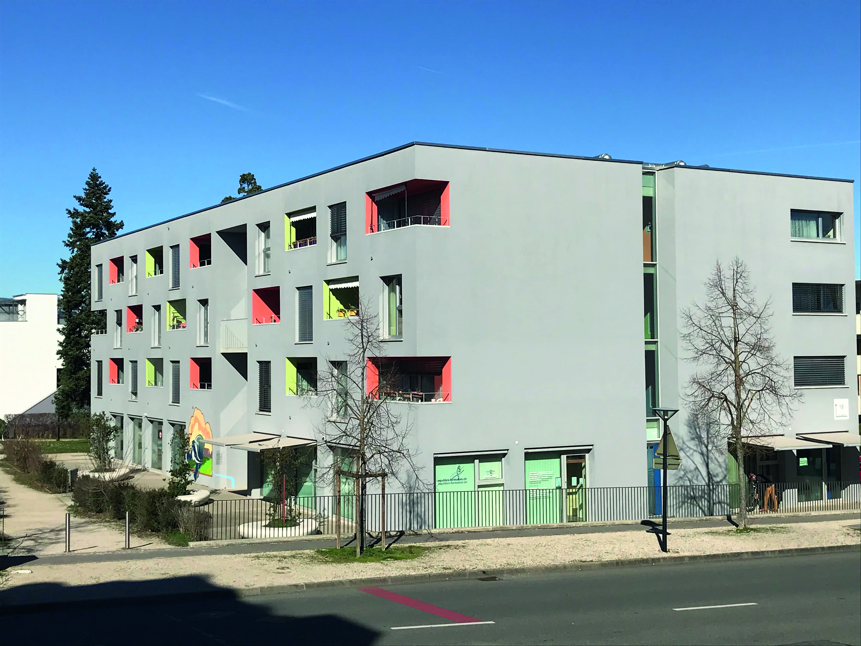 A Cressy, un immeuble communautaire abritant des aînés et des jeunes A Cressy, un immeuble communautaire abritant des aînés et des jeunes