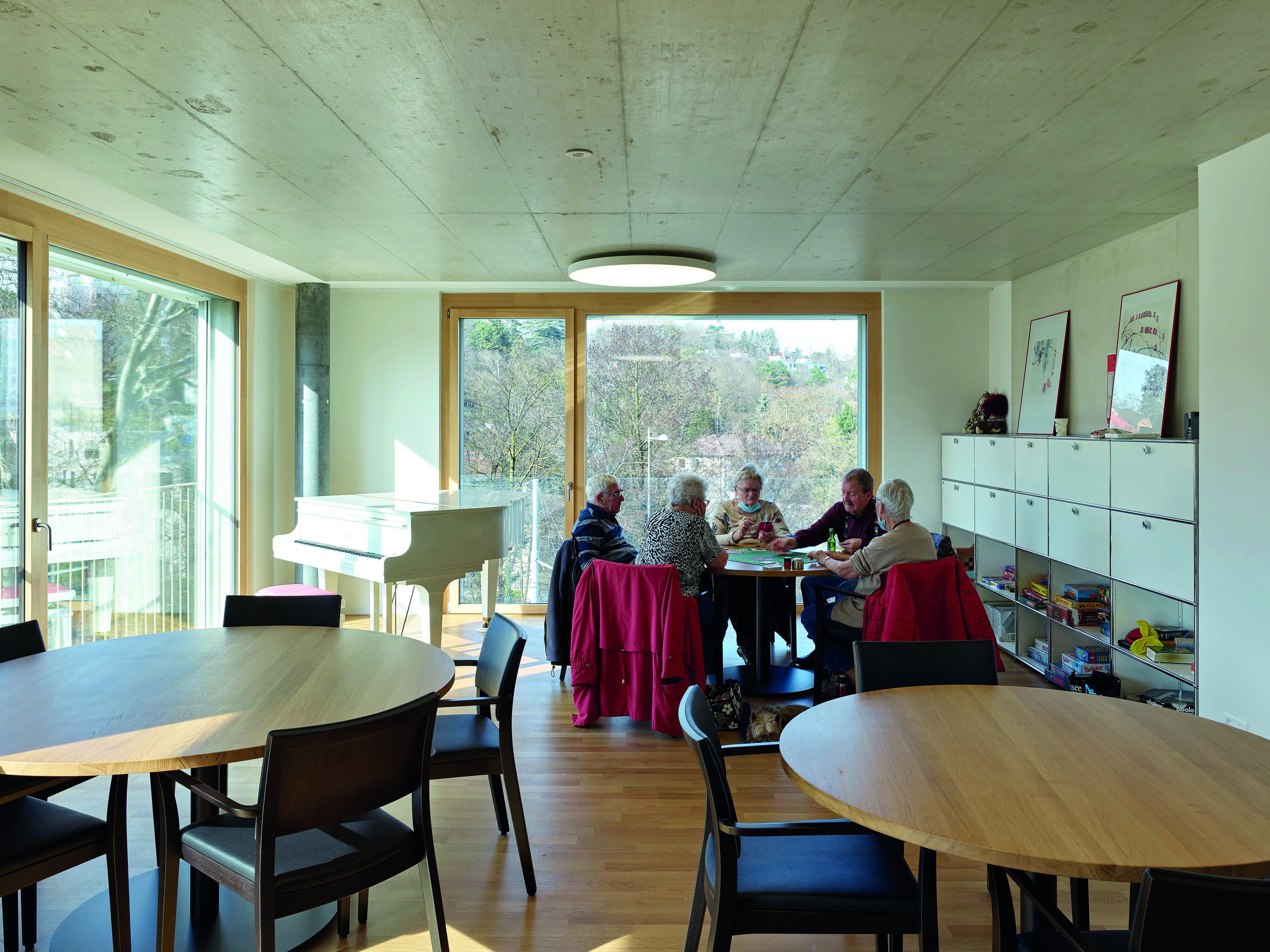 L'Adret, au Grand-Lancy, un immeuble intergénérationnel L'Adret, au Grand-Lancy, un immeuble intergénérationnel