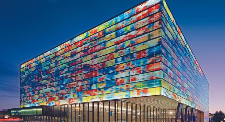 Les façades photographiques de l’Institut national audiovisuel des Pays-bas, Neutelings Riedjik architectes,