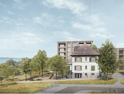 Le projet de Beauregard-Dessus, à Neuchâtel, qui comptera 180 logements, représente un investissement de 75 millions de francs