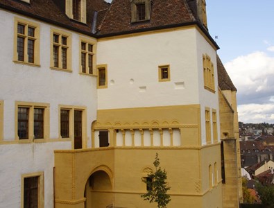 L’aile romane du Château, la plus ancienne, a été restaurée en deux temps