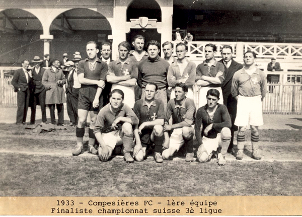 Jusqu'en 1962 et l'arrivée d'un nouveau curé, le FC Compesières n'a jamais pu jouer un match de foot sur son terrain le dimanche