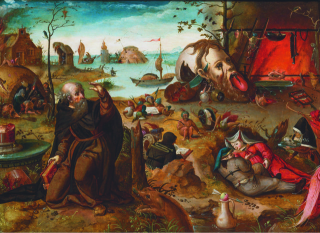 Pieter Huys (Anvers, 1591-1584): « La tentation de Saint-Antoine ».