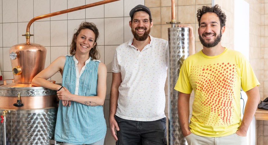 Céline Passard, Julien Grünhagel et David Diener.