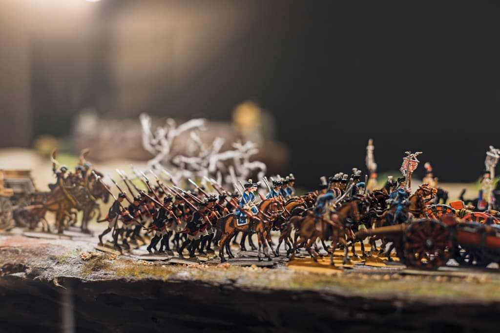 Le château accueille une collection de 40’000 figurines historiques.