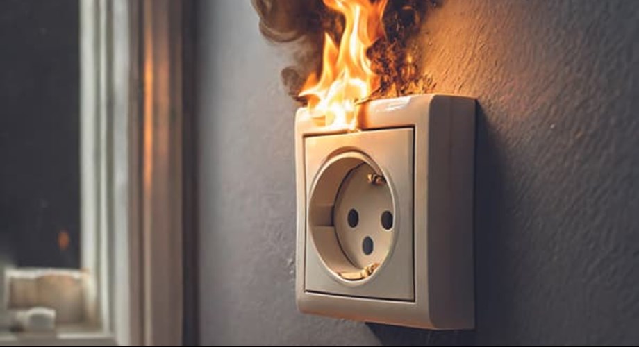 Un système électrique défaillant est la première cause connue de dommage des bâtiments lors d'un incendie (26%).