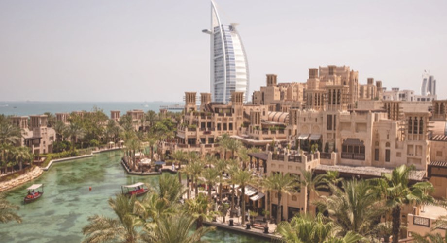 Vue du resort Jumeirah Al'Qasr