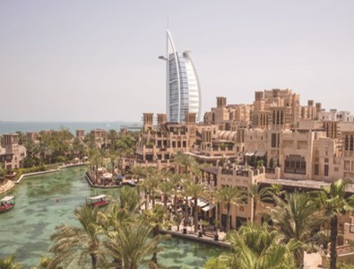 Vue du resort Jumeirah Al'Qasr