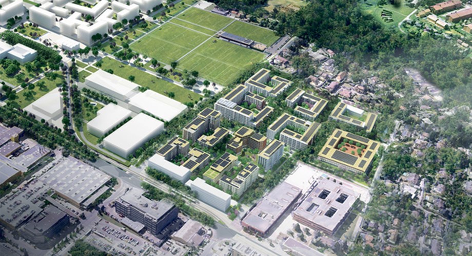 Le quartier du Rolliet (qui englobe Cynara) fait lui-même partie du PLQ des Cherpines à Genève Le quartier du Rolliet (qui englobe Cynara) fait lui-même partie du PLQ des Cherpines à Genève