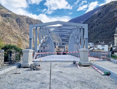 Le pont routier reliant Sierre à Chippis a rouvert à la circulation depuis mi-avril