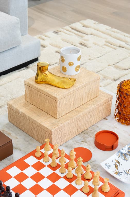 La tendance est d’exposer des jeux et des objets qui invitent à ralentir.