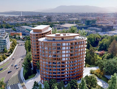 Le bâtiment regroupe 500 collaborateurs