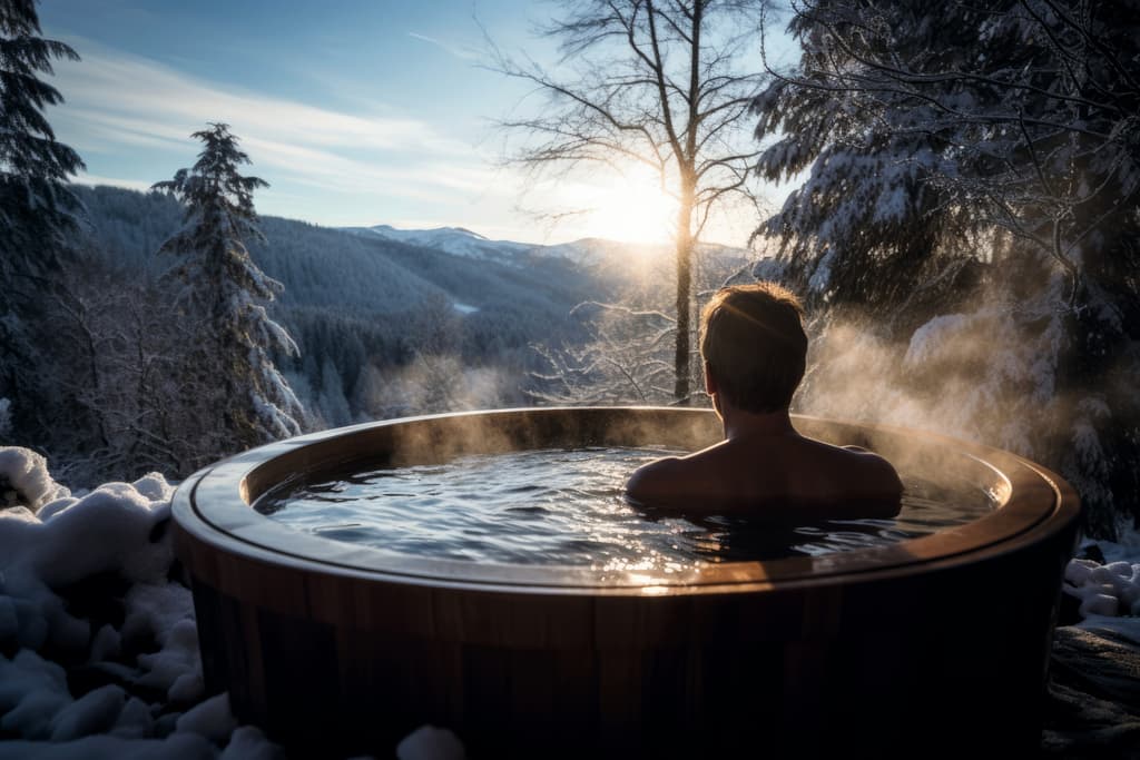 Une pratique d’exposition au froid, méthode reconnue pour stimuler le métabolisme et renforcer le corps.