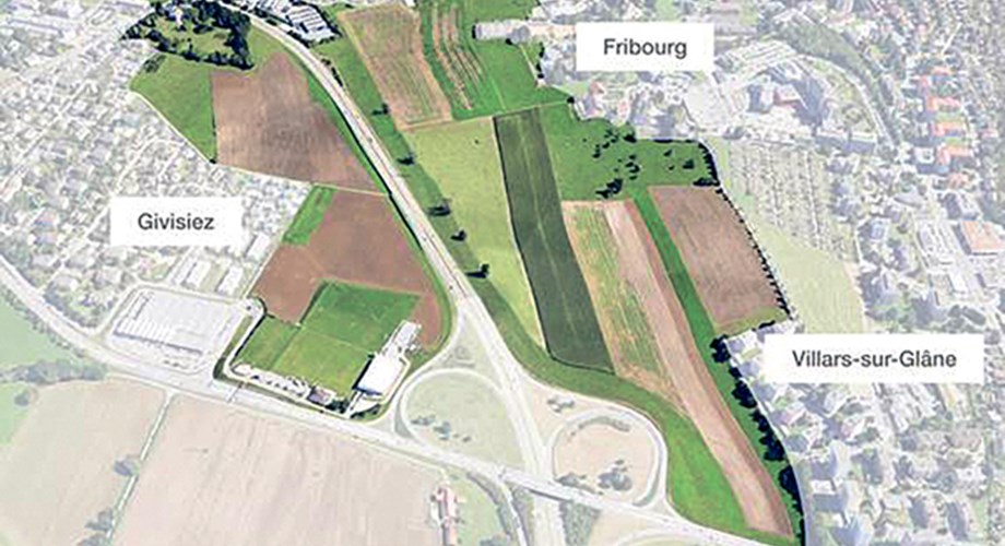 Cette enclave agricole de plus de 80 hectares concentre quatre projets majeurs: la construction du nouvel hôpital cantonal, la couverture d’un tronçon autoroutier, l’aménagement d’un parc urbain et la création d’un pôle d’activités.
