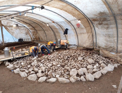 Fouilles archéologiques à Grandvillard