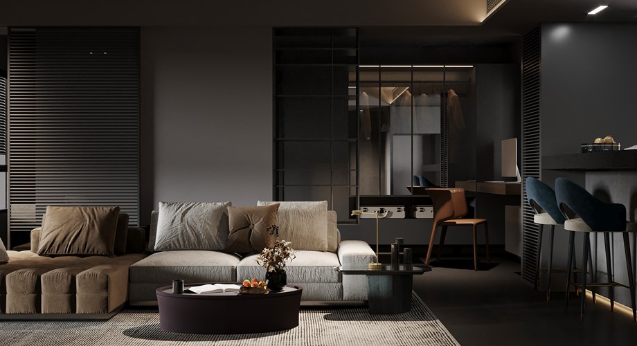 En hiver, le manque de lumière se ressent dans son logement