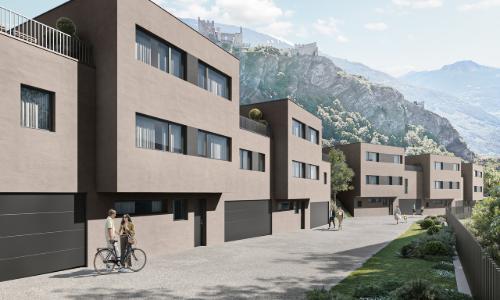 "ROCHER EN VILLE" 6 VILLAS DE STANDING AU COEUR DE SION — photo 2