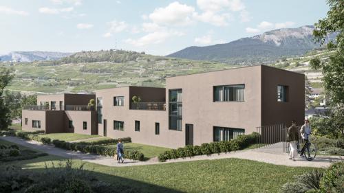 "ROCHER EN VILLE" 6 VILLAS DE STANDING AU COEUR DE SION — photo 2
