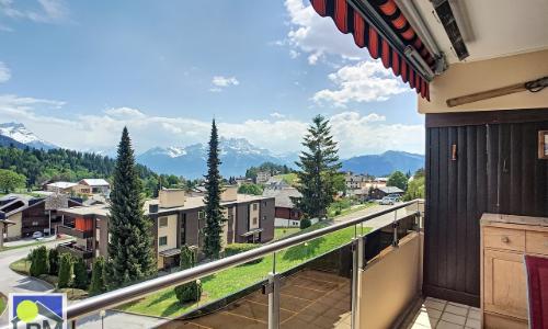 3.5p avec balcon plein sud et vue panoramique sur les Alpes