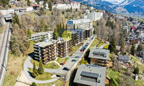 Appartement 2,5 pièces avec vue imprenable.