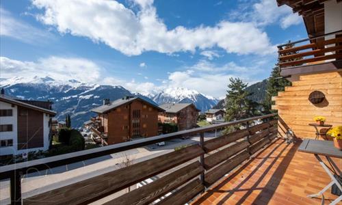 Centre Verbier – 126 m², balcon, garage et fort potentiel