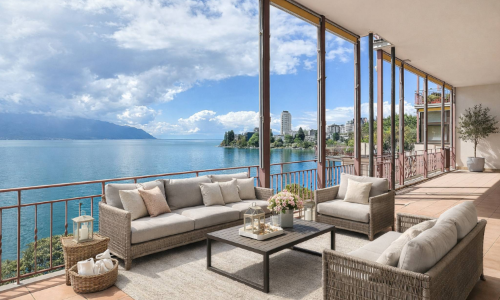 Magnifique appartement de 5.5 pièces, pieds dans l'eau ! Résidence prestigieuse ! — photo 3