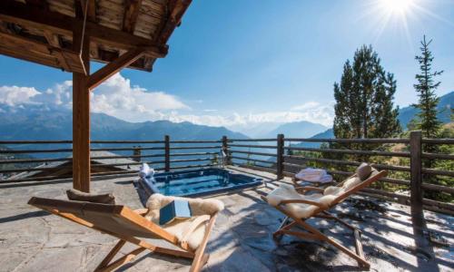Chalet de prestige avec vue panoramique