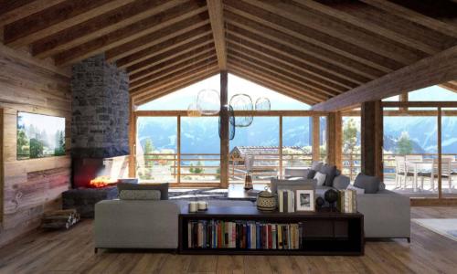 MAGNIFIQUE ET LUXUEUX CHALET A CONSTRUIRE - SKI IN-OUT — photo 3