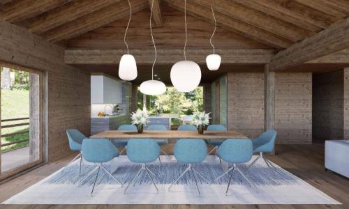 MAGNIFIQUE ET LUXUEUX CHALET A CONSTRUIRE - SKI IN-OUT — photo 5
