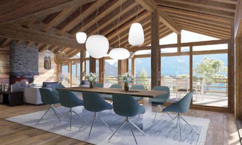 MAGNIFIQUE ET LUXUEUX CHALET A CONSTRUIRE - SKI IN-OUT — photo 4