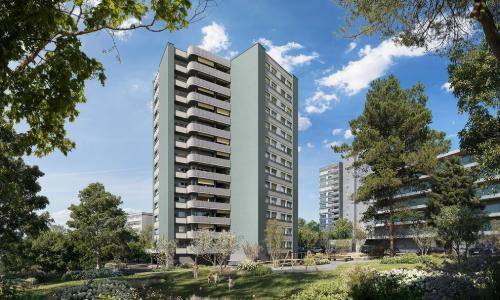FRIBOURG - 1.5 pièces du 1er au 13ème étage