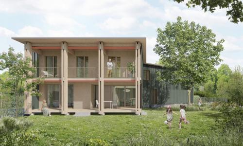 Magnifique maison contiguë de 4.5 pièces en construction