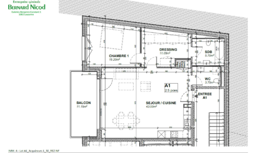 Résidence neuve à Chailly ! Appartement de 2.5 pièces avec balcon plein sud — photo 2
