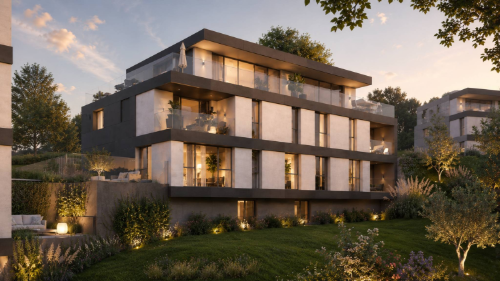 Résidence neuve à Chailly ! Appartement de 2.5 pièces avec balcon plein sud