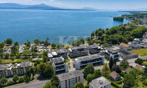 Superbe appartement neuf de 4,5 pièces de haut standing avec vue sur le lac !