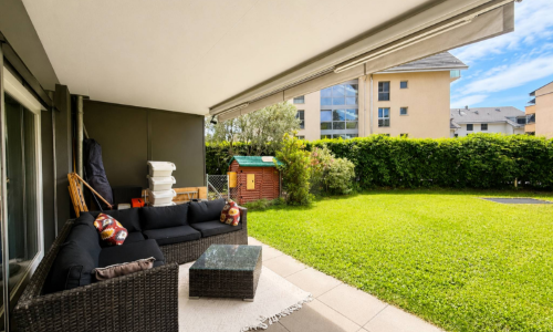 Superbe 3.5 pièces avec jardin privatif proche du lac