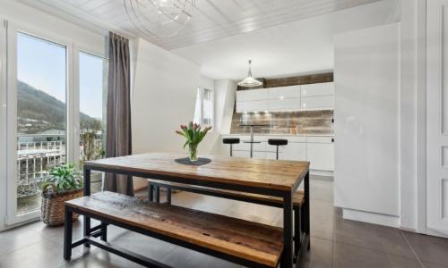 Exceptionnel appartement avec balcon et vue dégagée sur les Alpes